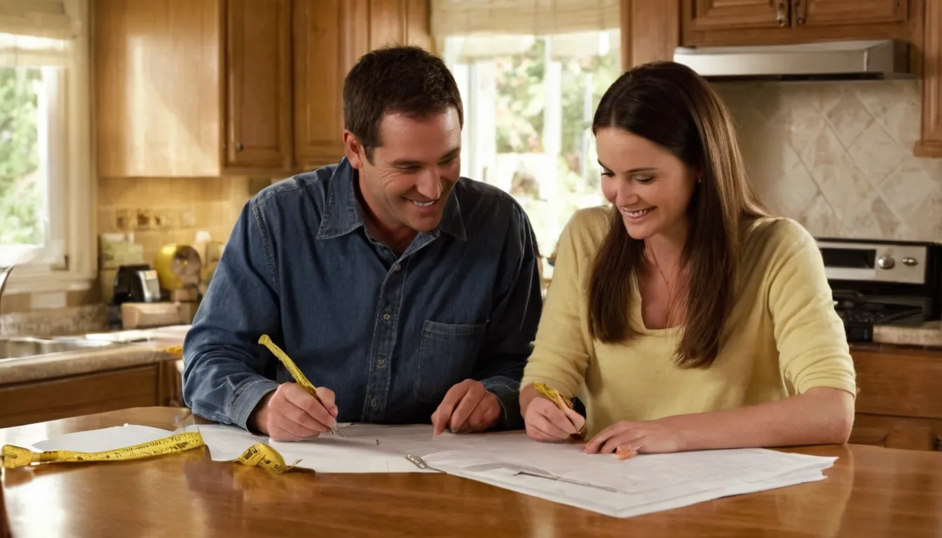 A homeowner talking with a local provider about bathroom plans in the Arlington Heights area